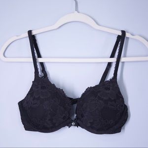 Victoria Secret Dream Black Lace Push Up Bra